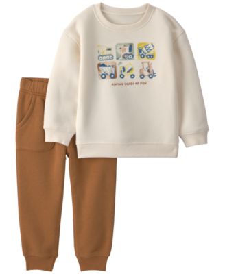 Toddler Boys' 2T-5T Long-Sleeve Jogger Top and Pants Set