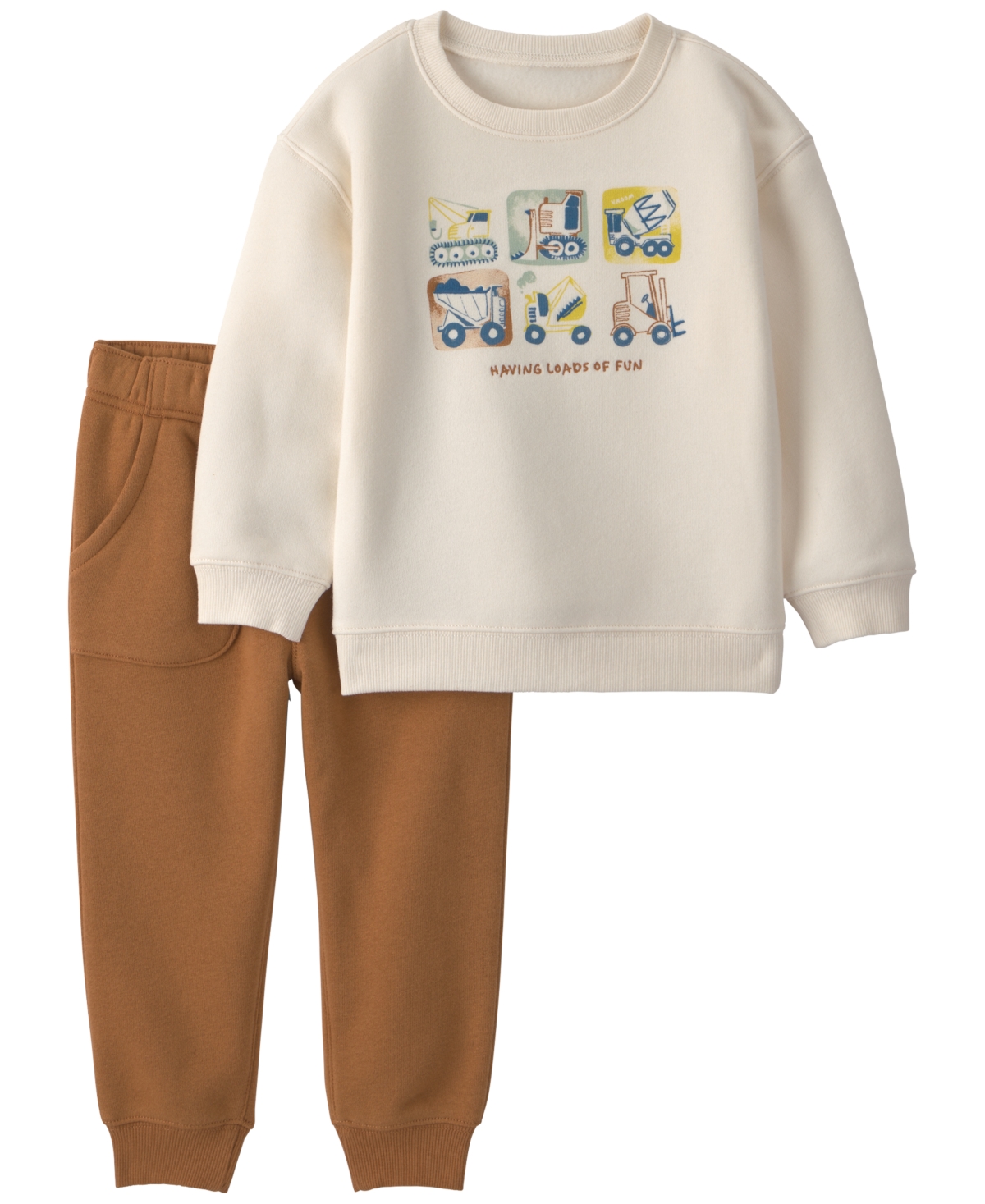 Carter's Toddler Boys' 2T-5T Long-Sleeve Jogger Top and Pants Set