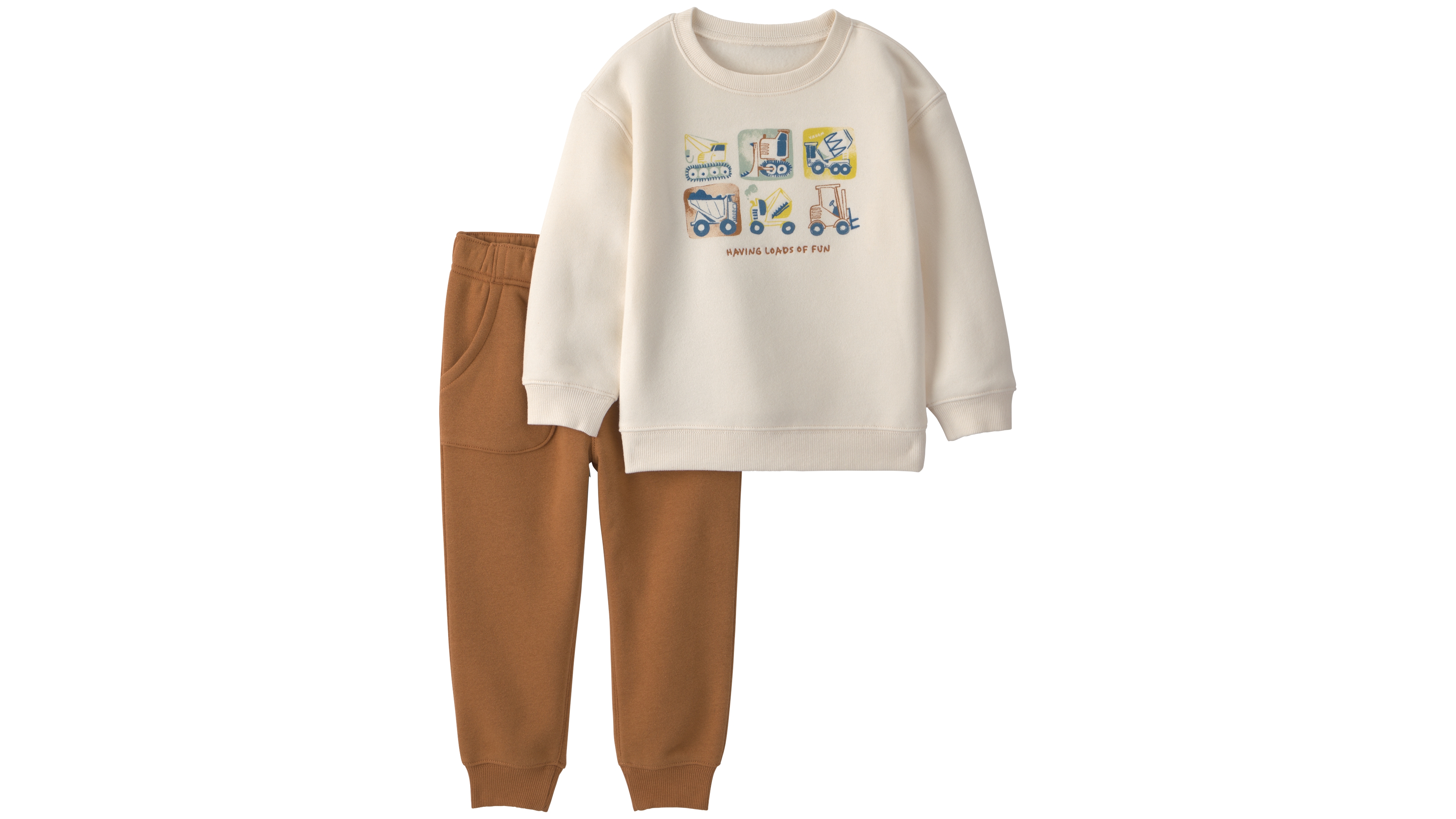 Carter's Toddler Boys' 2T-5T Long-Sleeve Jogger Top and Pants Set
