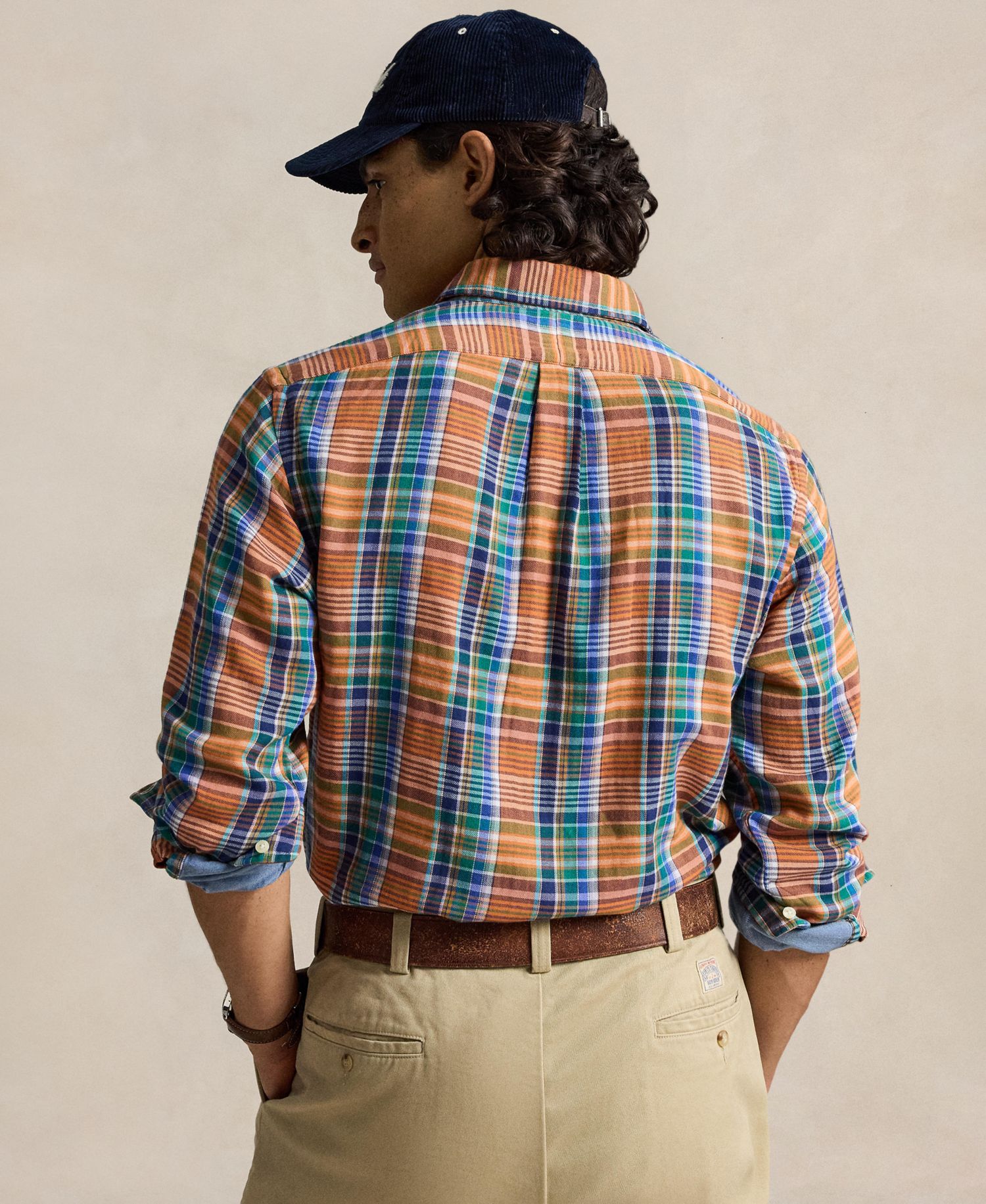 Men's Plaid Double-Faced Shirt