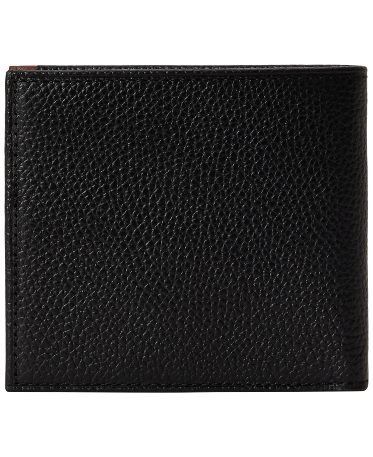 Two-Tone Leather Billfold Wallet