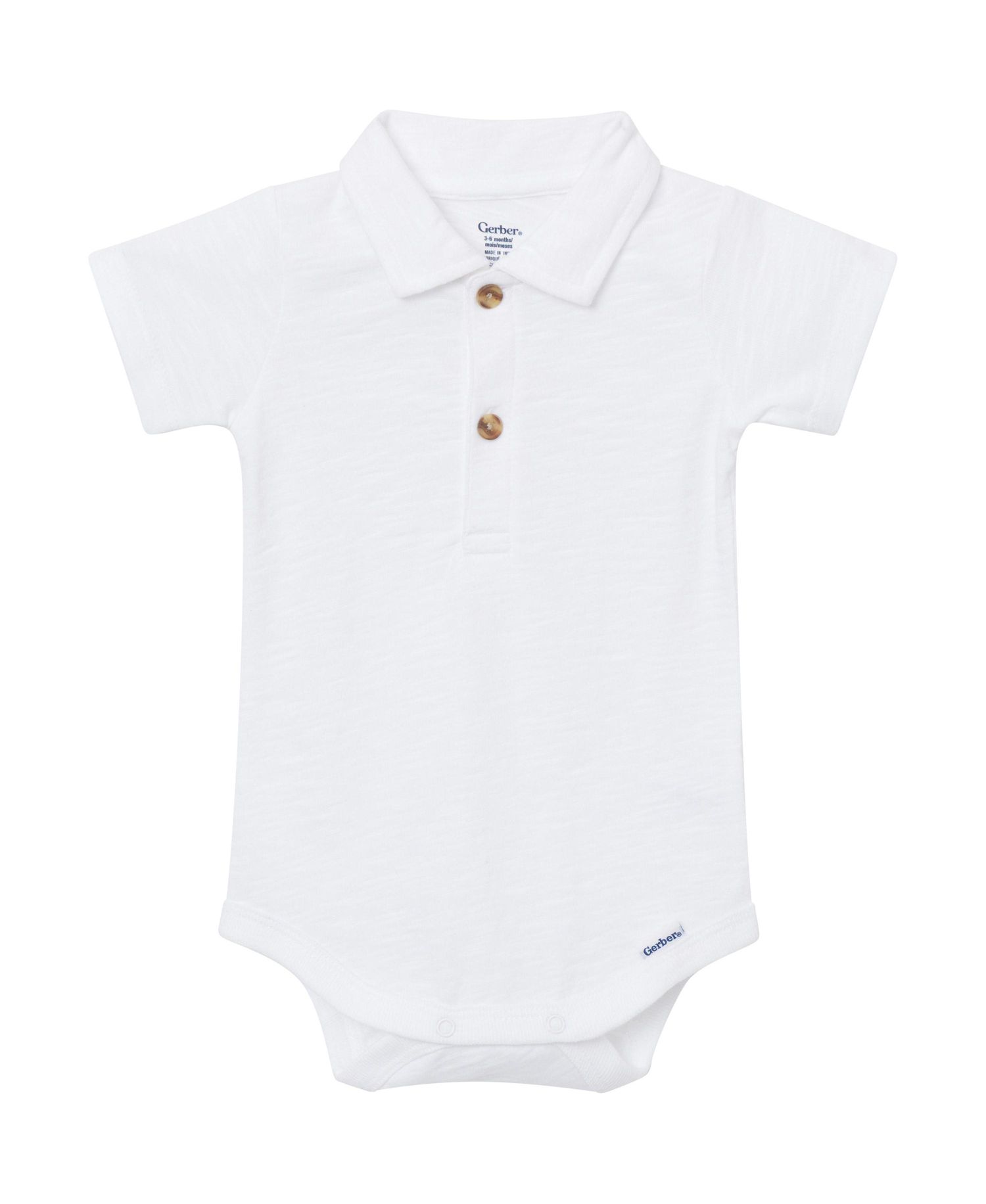 Baby Boys Polo Bodysuit ( New Born to 18 M ) Polo Bodysuit