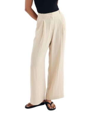 Women's Mara High-Waist Wide-Leg Trousers