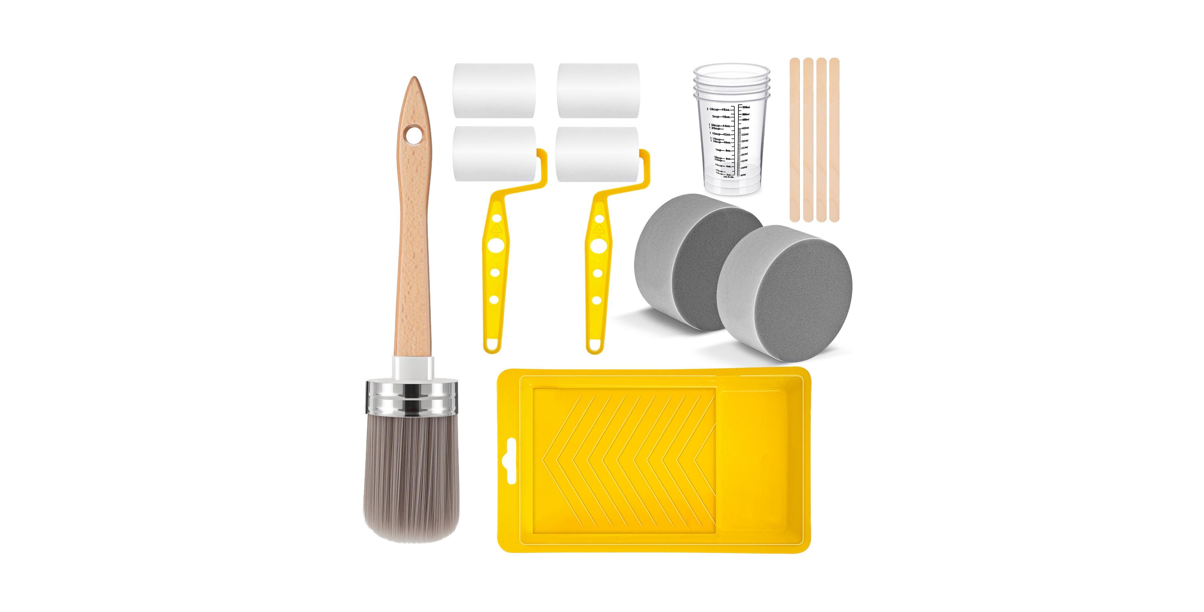Xdovet Sponge Brush Roller Set Cabinet Painting Tools