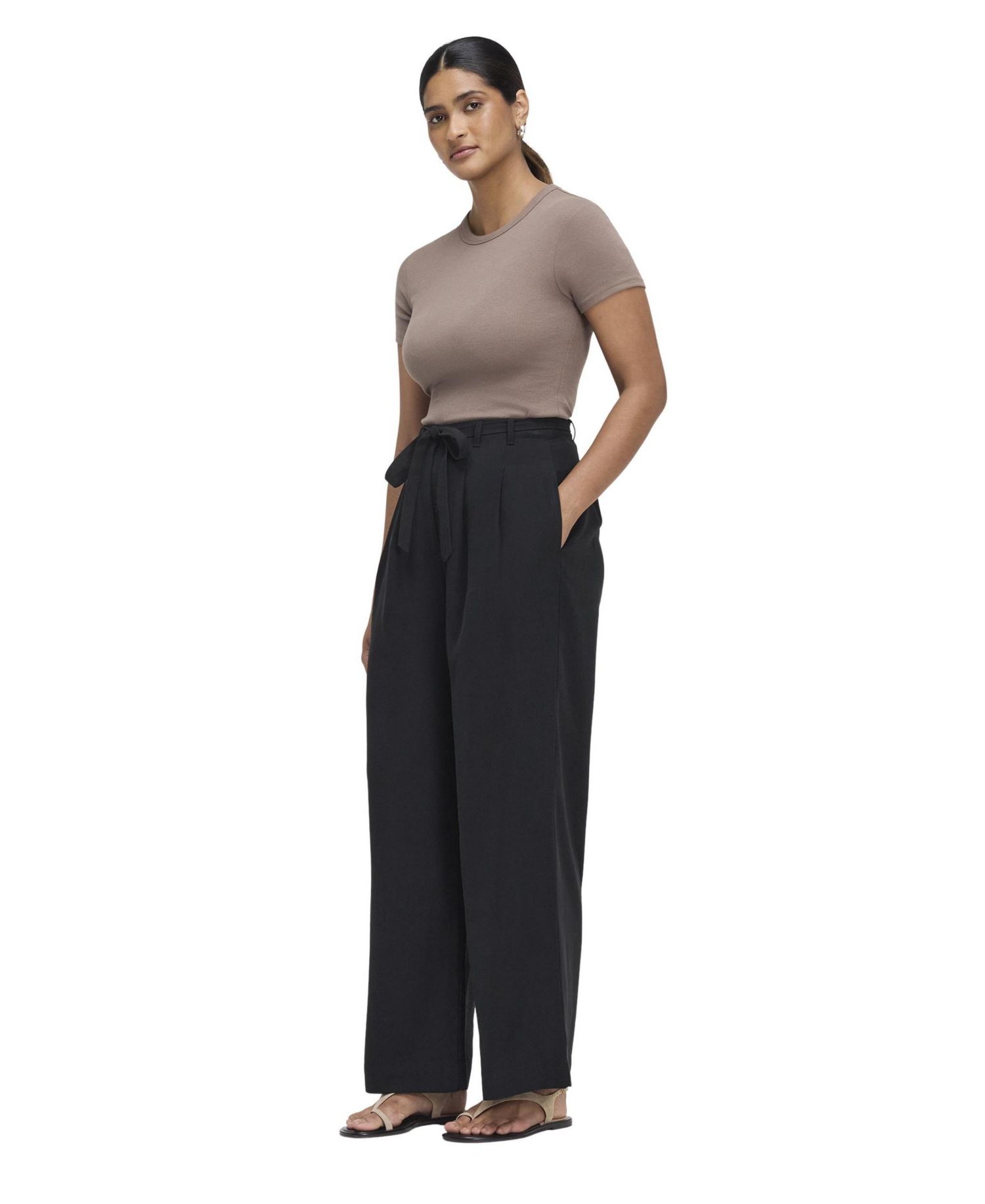 Women's Venus High-Waisted Wide-Leg Trousers