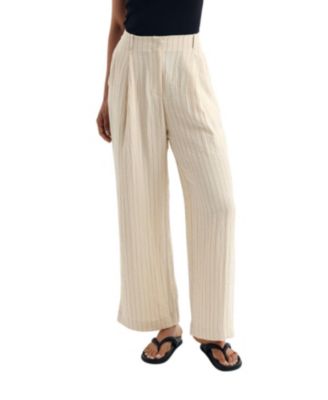 Women's Mara High-Waisted Wide-Leg Trousers