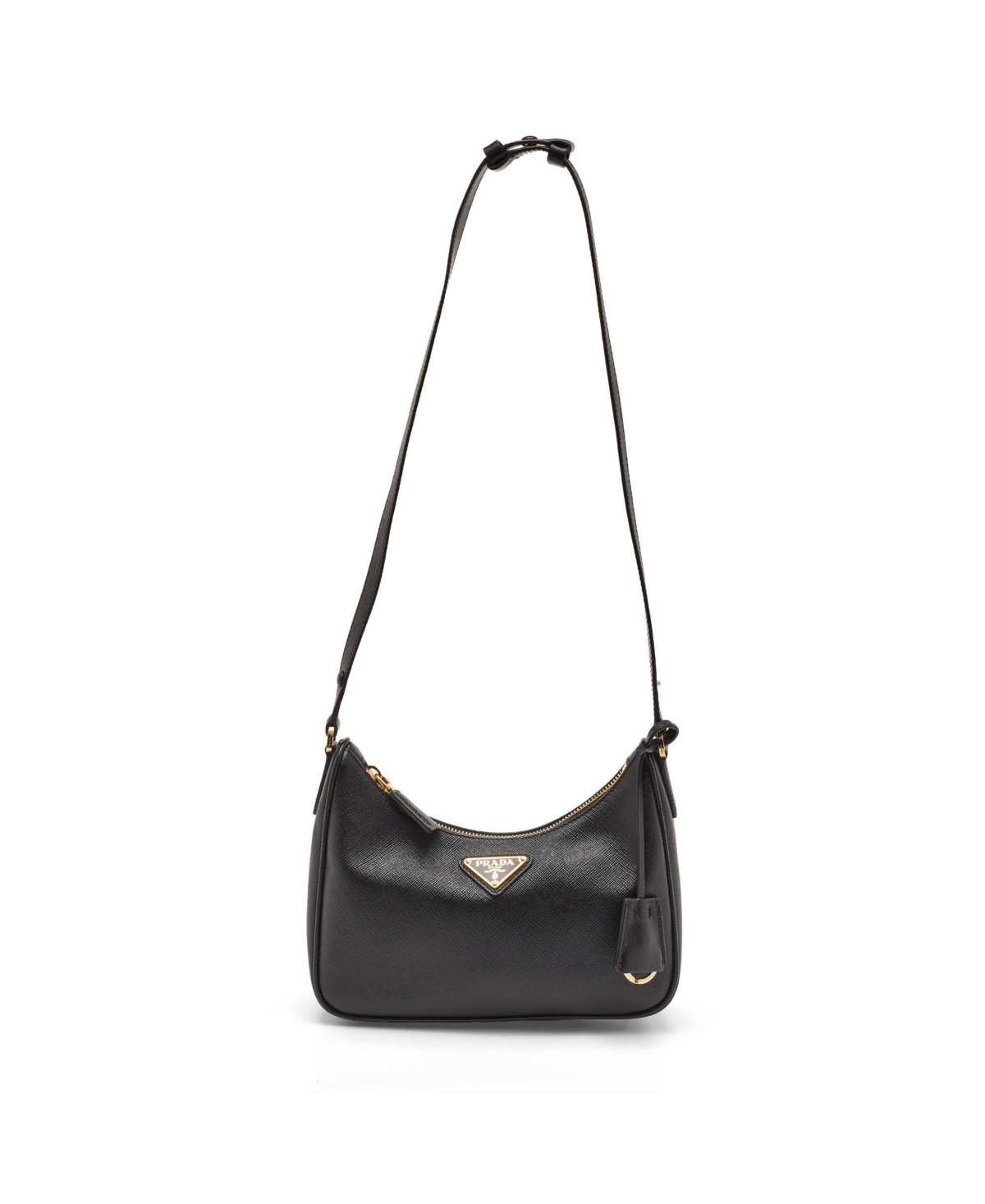Pre-Owned Prada women's Leather Shoulder Bag - Black