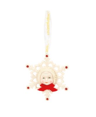 Snowbabies Snowflake Kisses Ornament