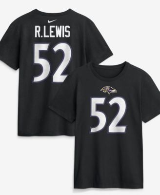Men's Baltimore Ravens Ray Lewis Retired Name & Number T-Shirt
