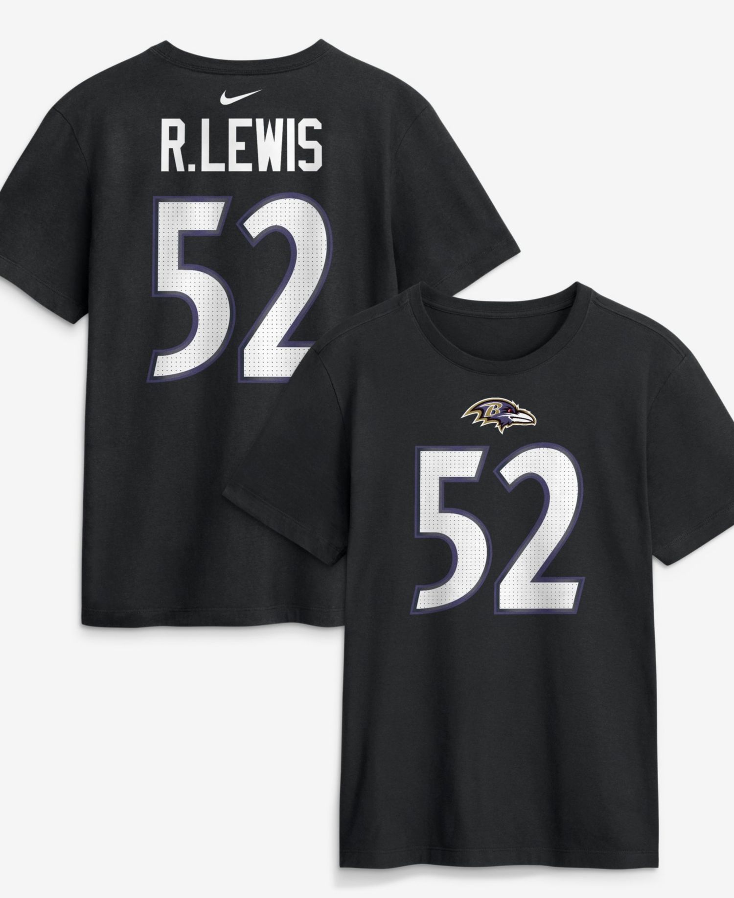 Men's Baltimore Ravens Ray Lewis Retired Name & Number T-Shirt