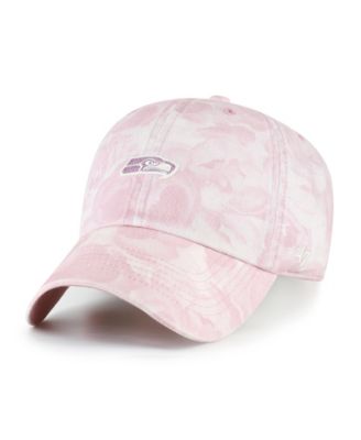 Women's Pink Seattle Seahawks Gardenia Clean Up Adjustable Hat
