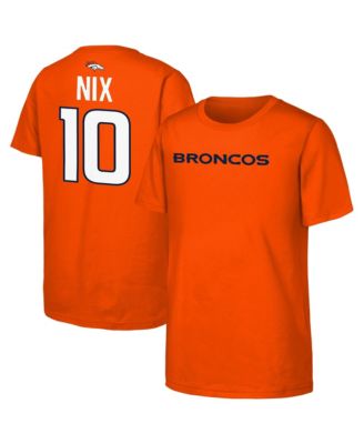 Boy's 4-20 and Girl's 4-16 Bo Nix Crewneck Classic-Fit T-Shirt