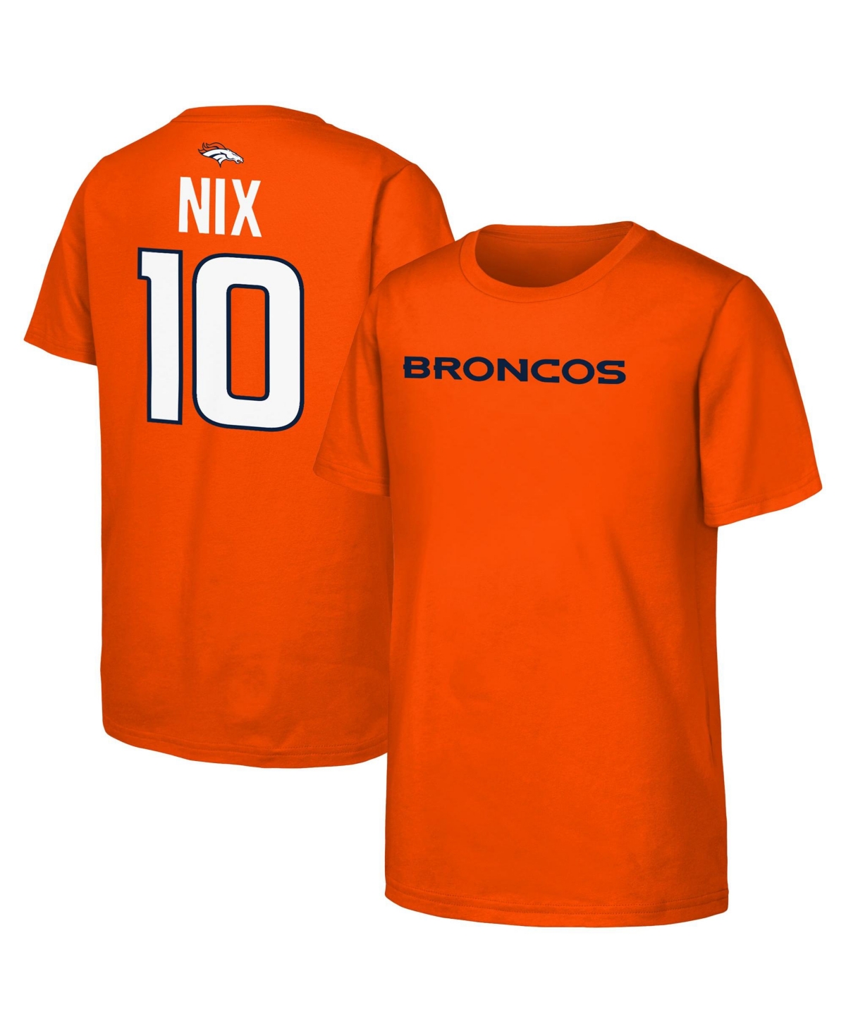 Outerstuff Boy's 4-20 and Girl's 4-16 Bo Nix Crewneck Classic-Fit T-Shirt