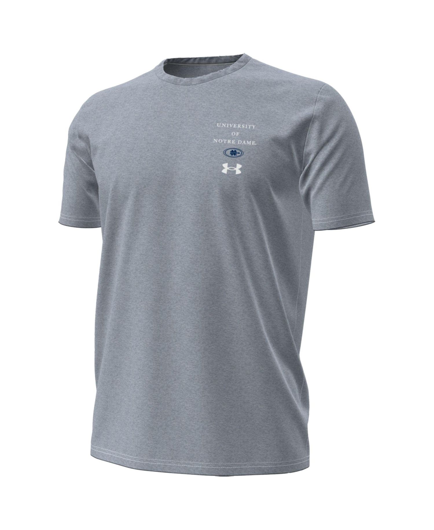 Men's Gray Notre Dame Fighting Irish 2026 Sideline Performance T-Shirt