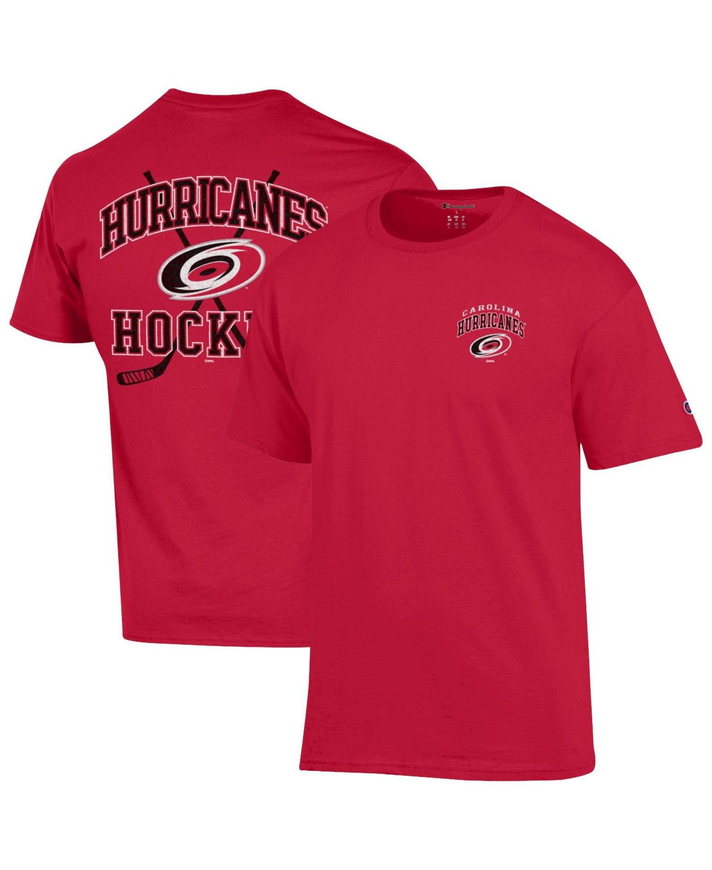 Мужская футболка Champion Red Carolina Hurricanes Stick With It Jersey — фото 1