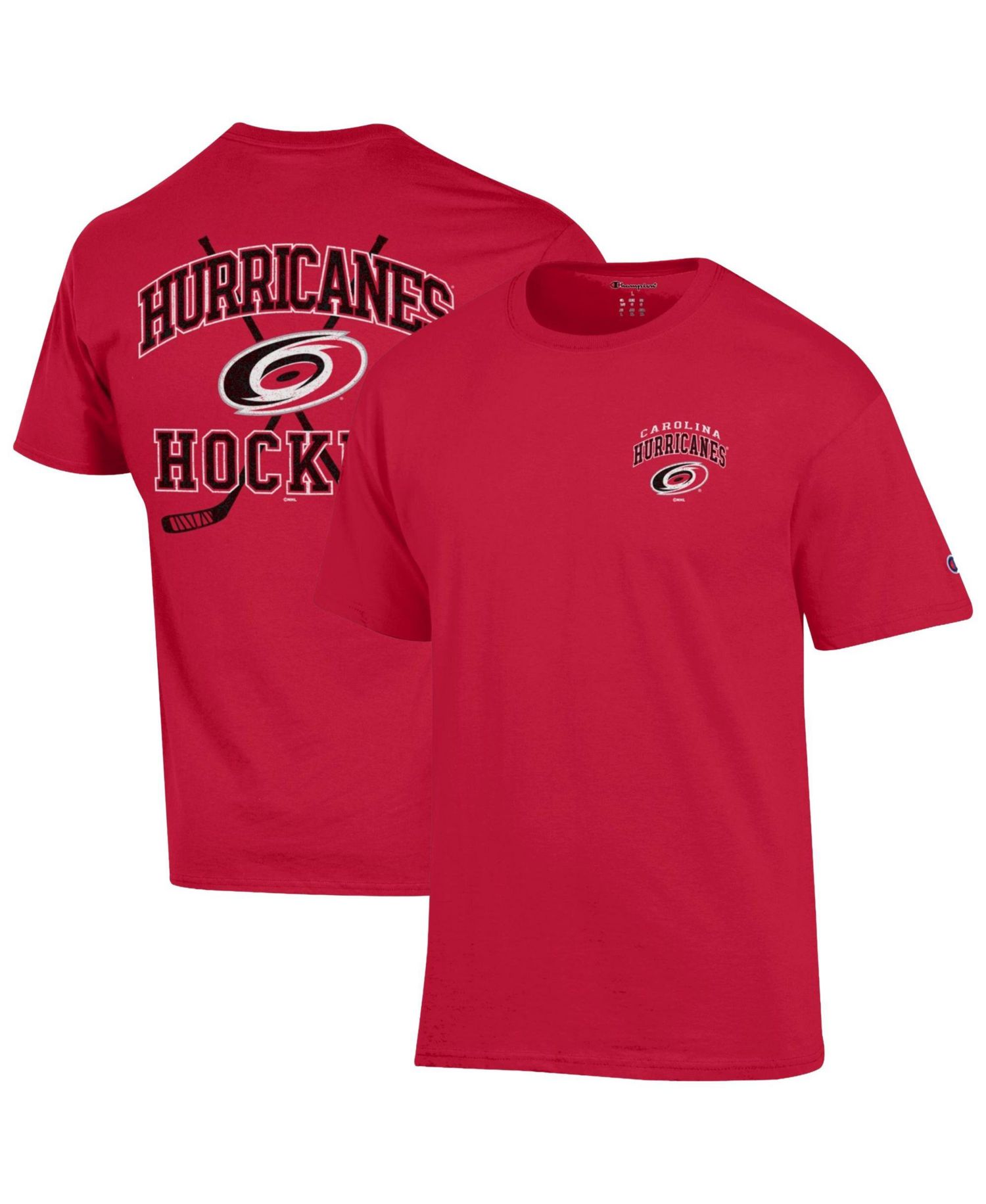 Men's Red Carolina Hurricanes Stick With It Jersey T-Shirt