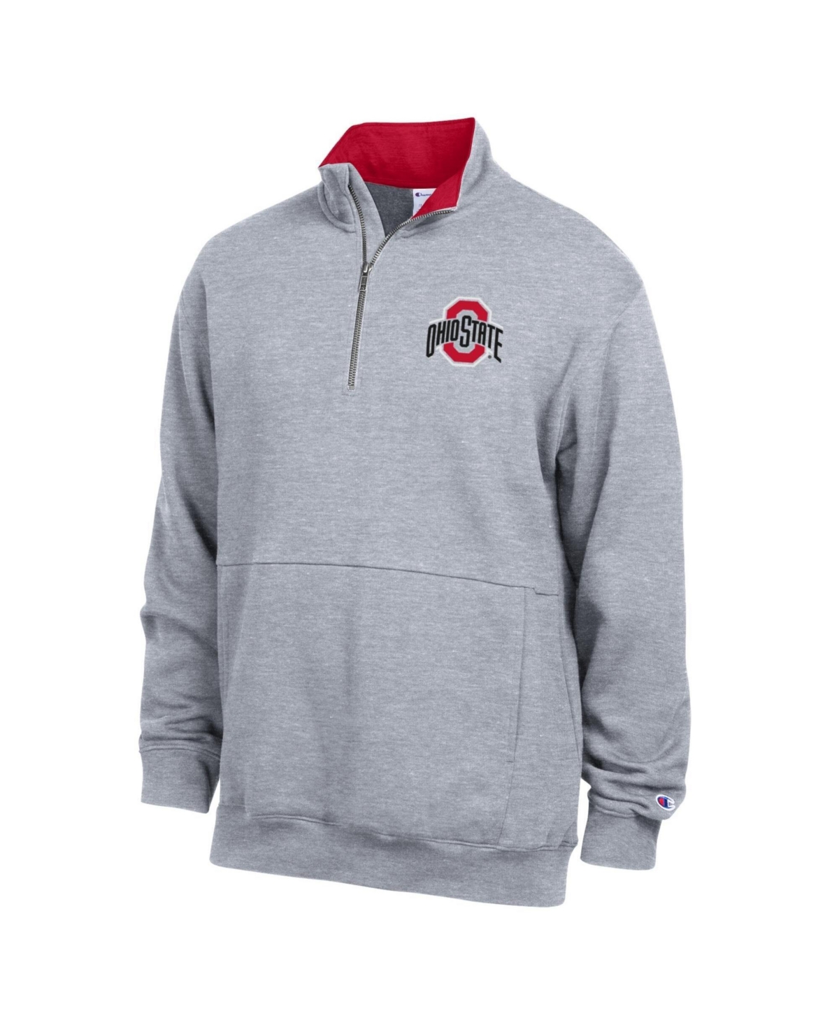 Champion Men's Ohio State Buckeyes Quarter-Zip Fleece Pullover
