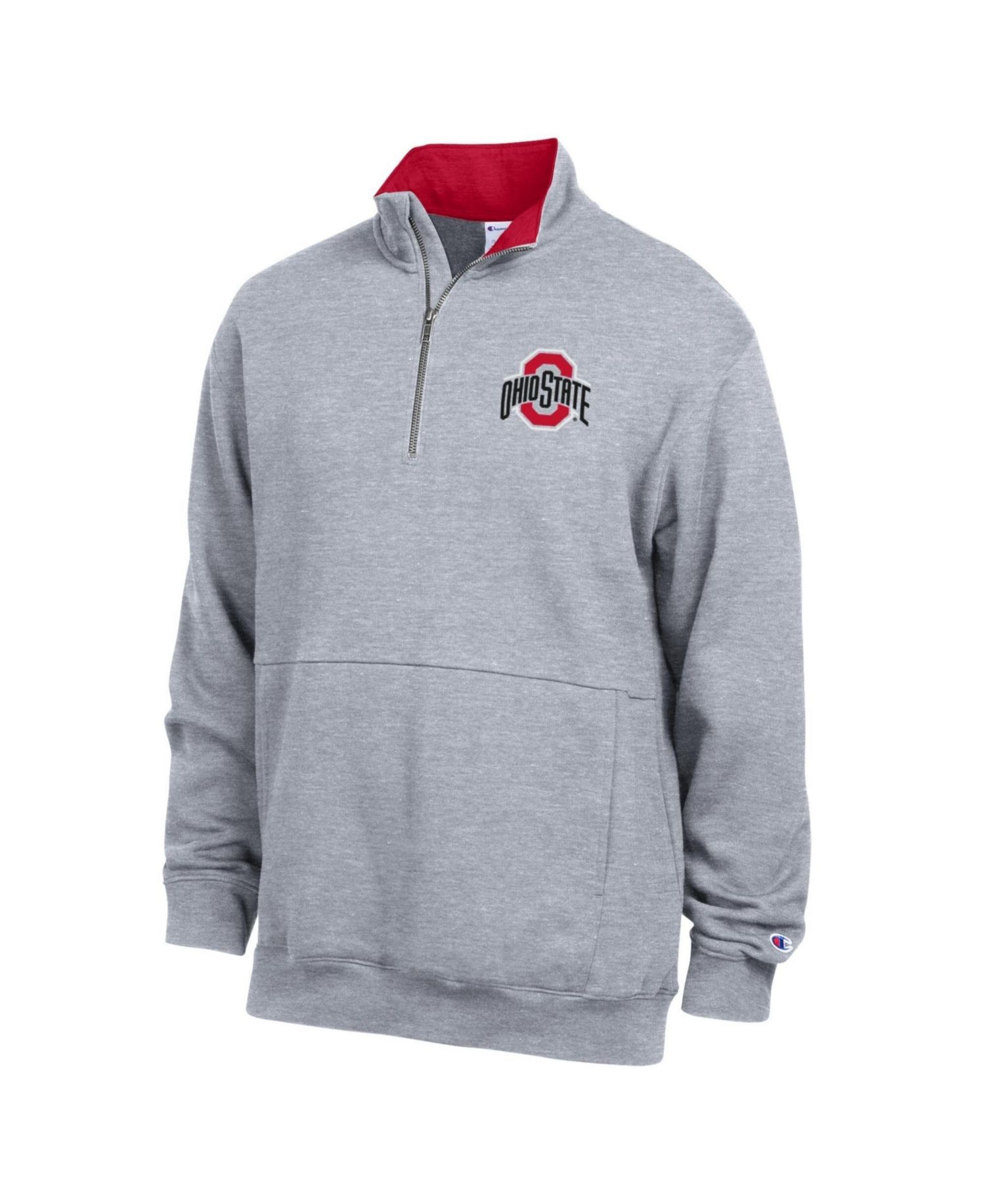 Men's Ohio State Buckeyes Quarter-Zip Fleece Pullover