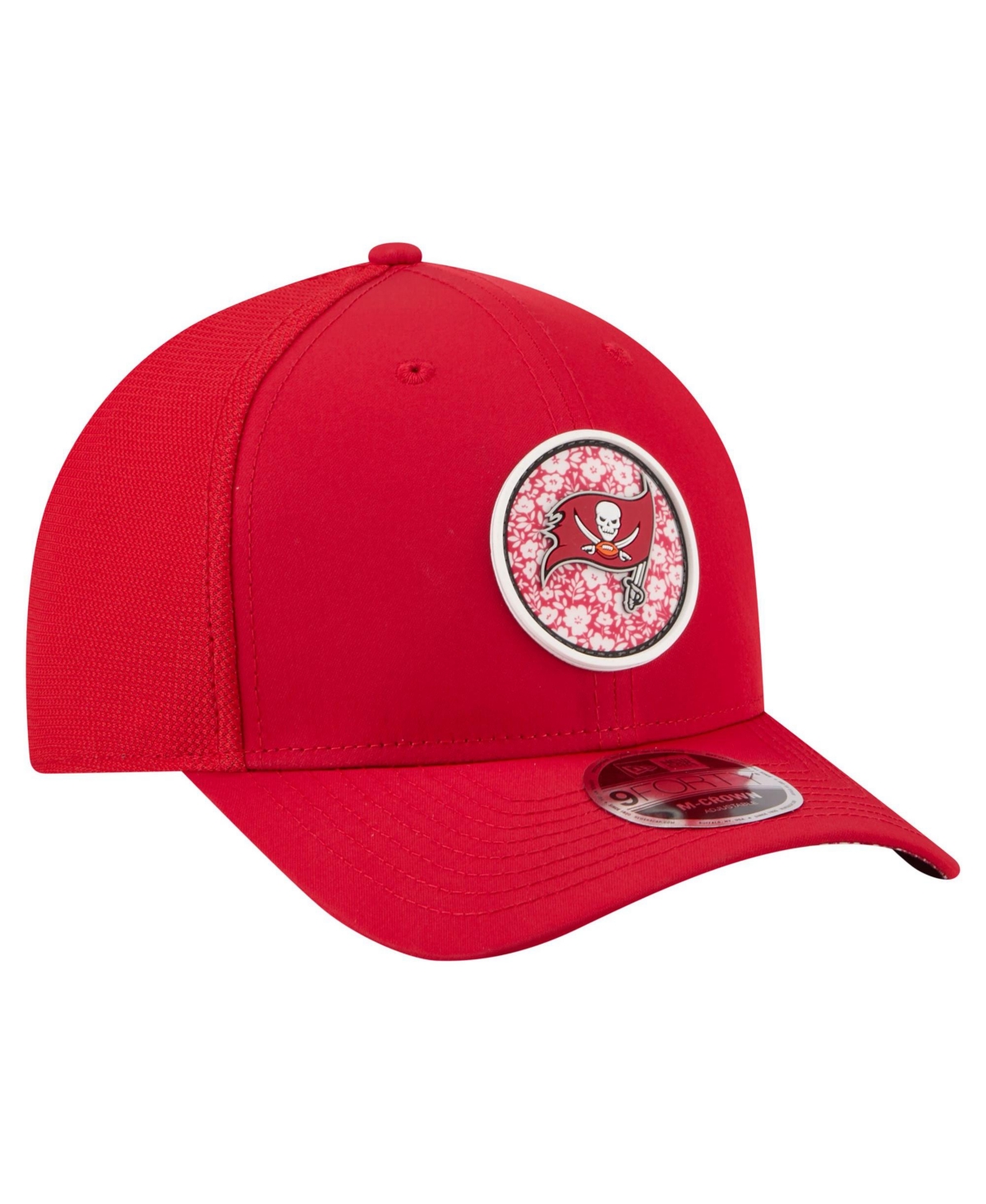 New Era Men's Tampa Bay Buccaneers Floral 9FORTY M-Crown Adjustable Trucker Hat