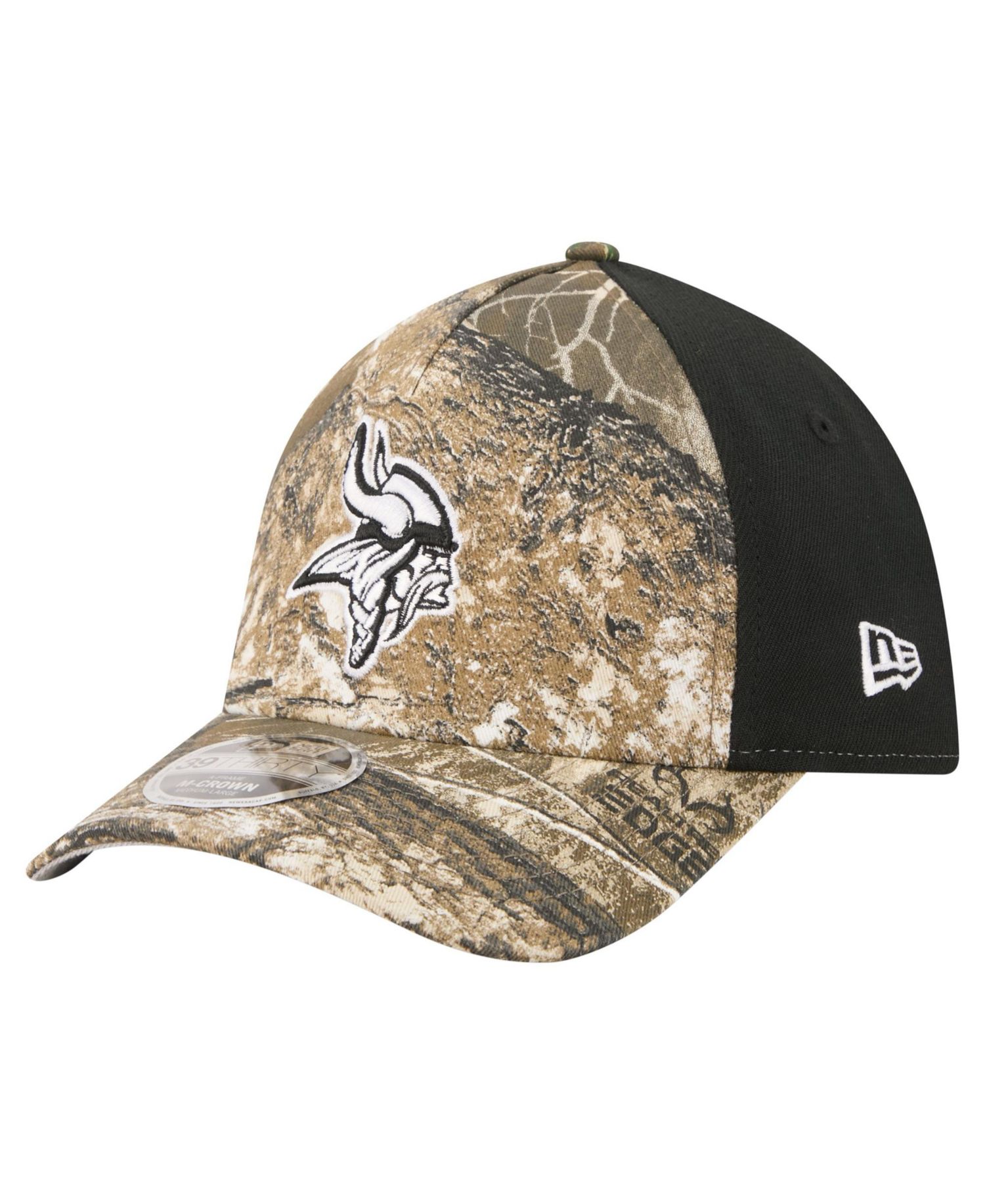 Minnesota Vikings Real Tree 39THIRTY Stretch Fit Baseball Cap