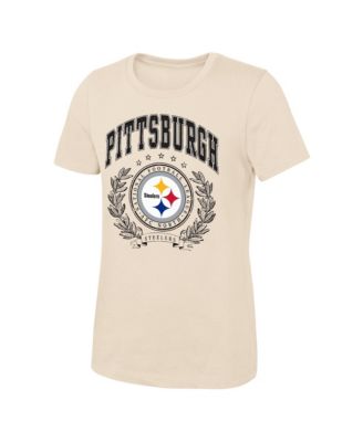 Girls' 4-16 Pittsburgh Steelers Undefeated Crew-Neck Regular-Fit T-Shirt