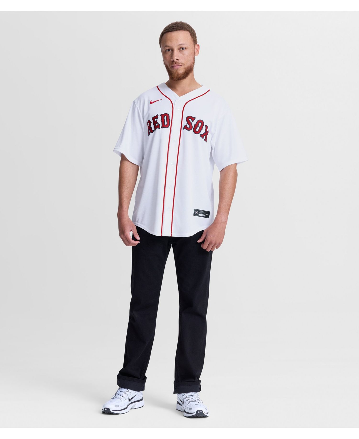 Men's Boston Red Sox Jovani Moran Home Replica Jersey