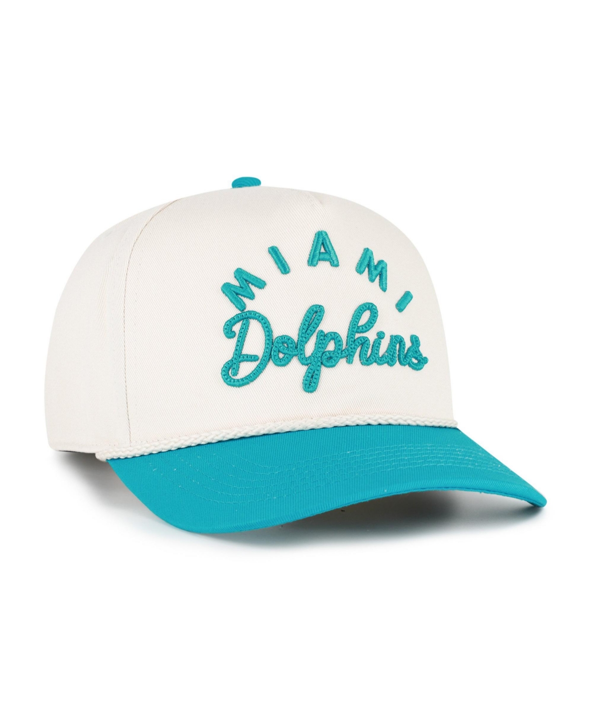 '47 Brand Women's Natural Miami Dolphins Rope Script Hitch Adjustable Hat