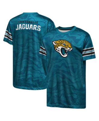 Boys' 4-20 Jacksonville Jaguars Slant Route Crew Neck T-Shirt