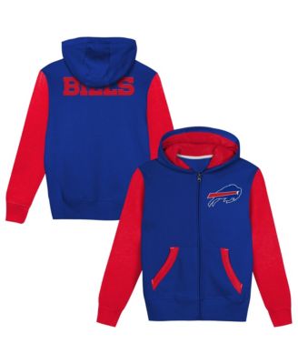 Toddler Boys' 2T-5T Buffalo Bills Color-Block Fleece-Lined Full-Zip Hoodie