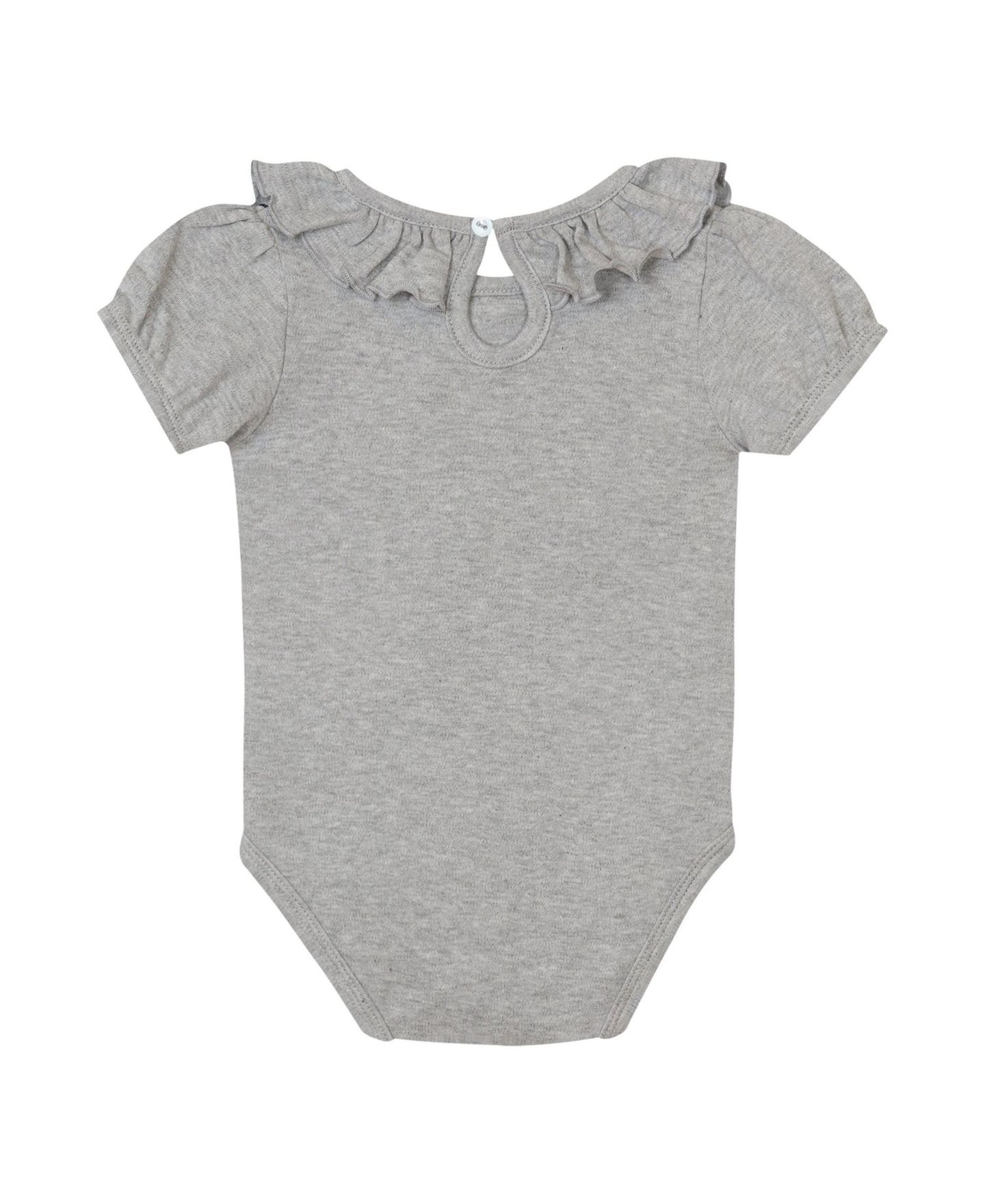 Outerstuff Baby Boys' and Girls' Notre Dame Fighting Irish Playtime Ruffle Short-Sleeve Bodysuit, 2-Piece Set — фото 4
