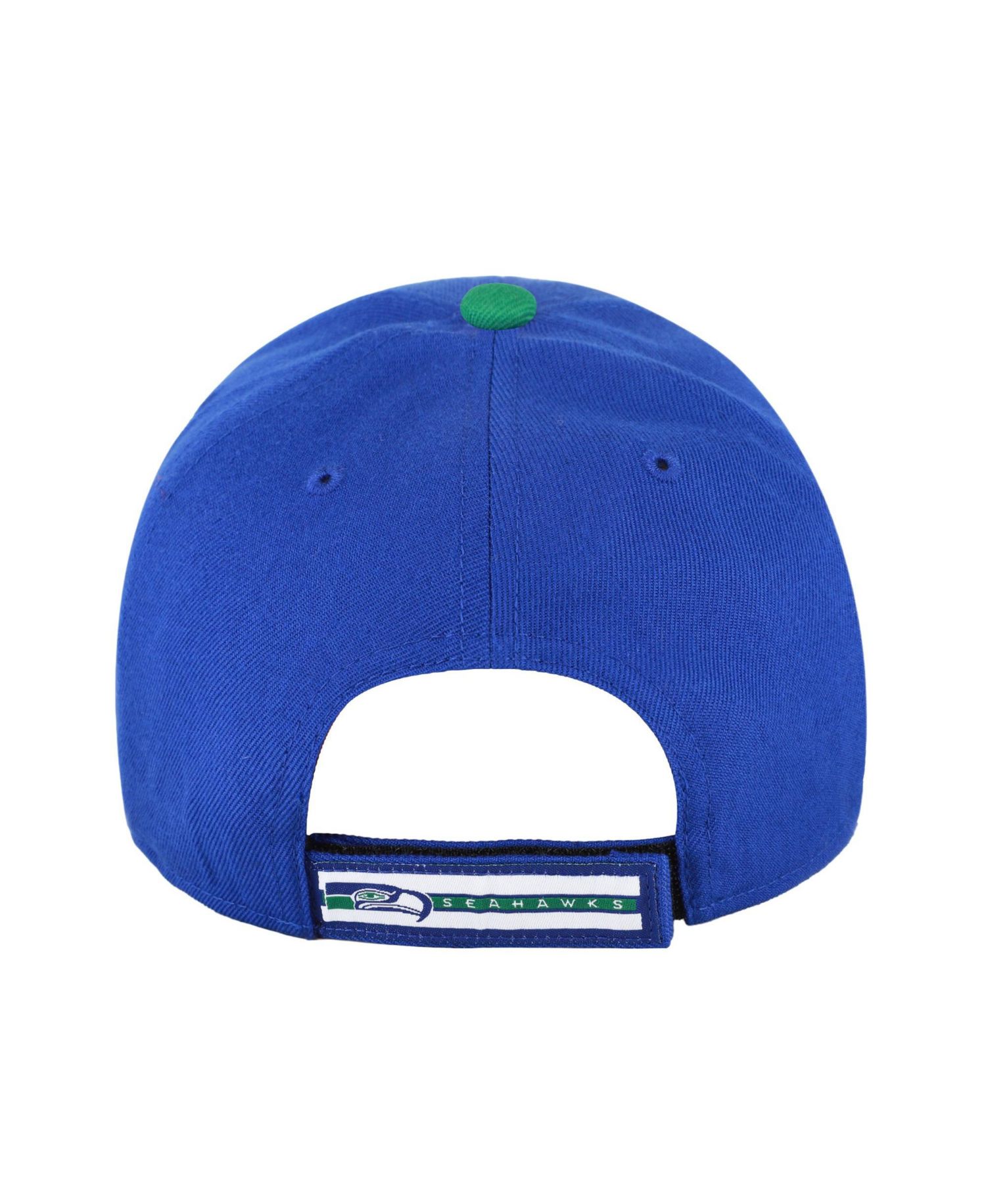 Men's Royal Seattle Seahawks Throwback MVP Adjustable Hat
