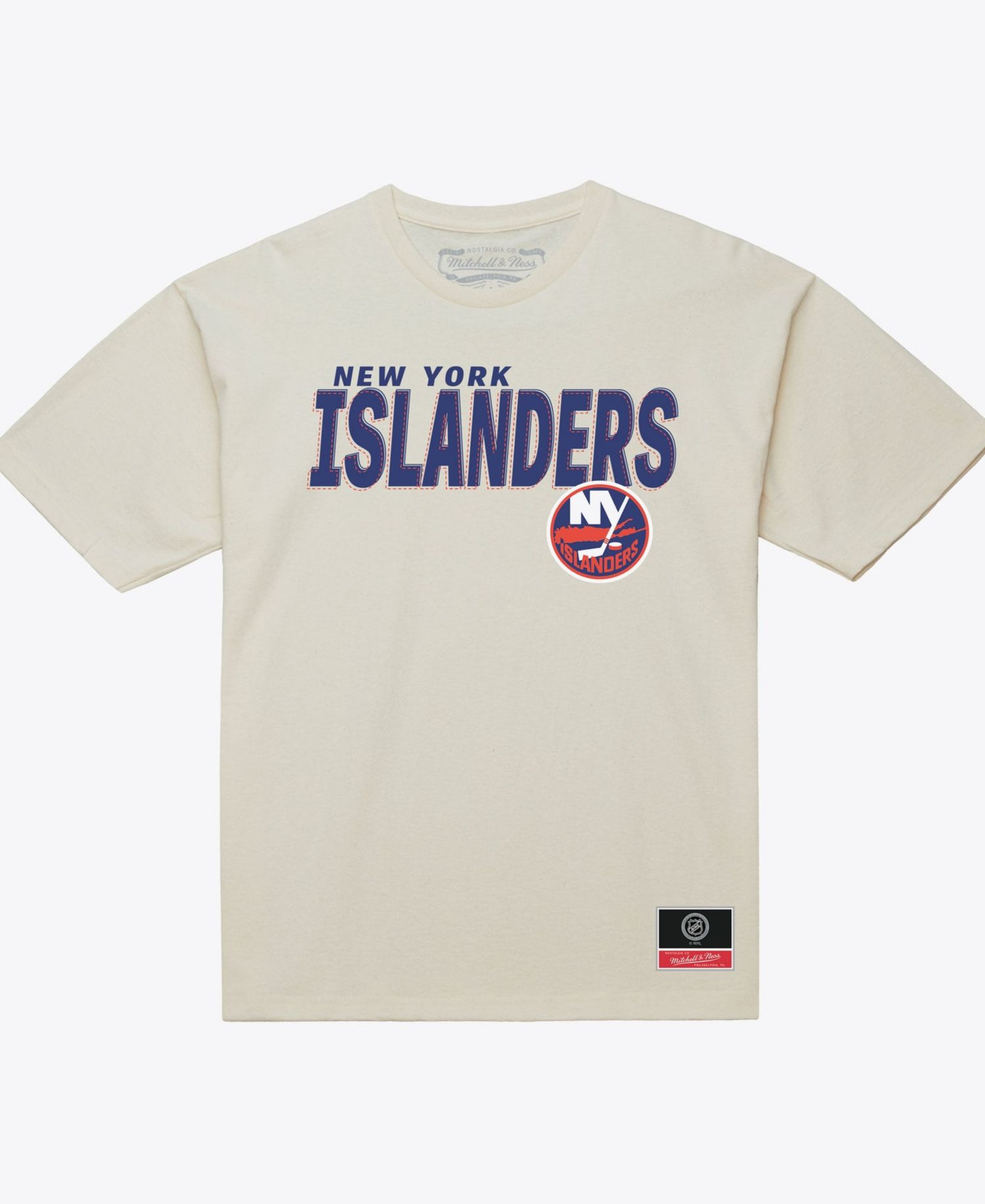 Men's Cream New York Islanders Core Plus T-Shirt
