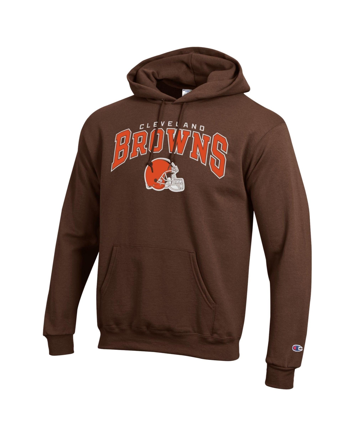 Champion Men's Cleveland Browns Fleece-Lined Graphic Hoodie