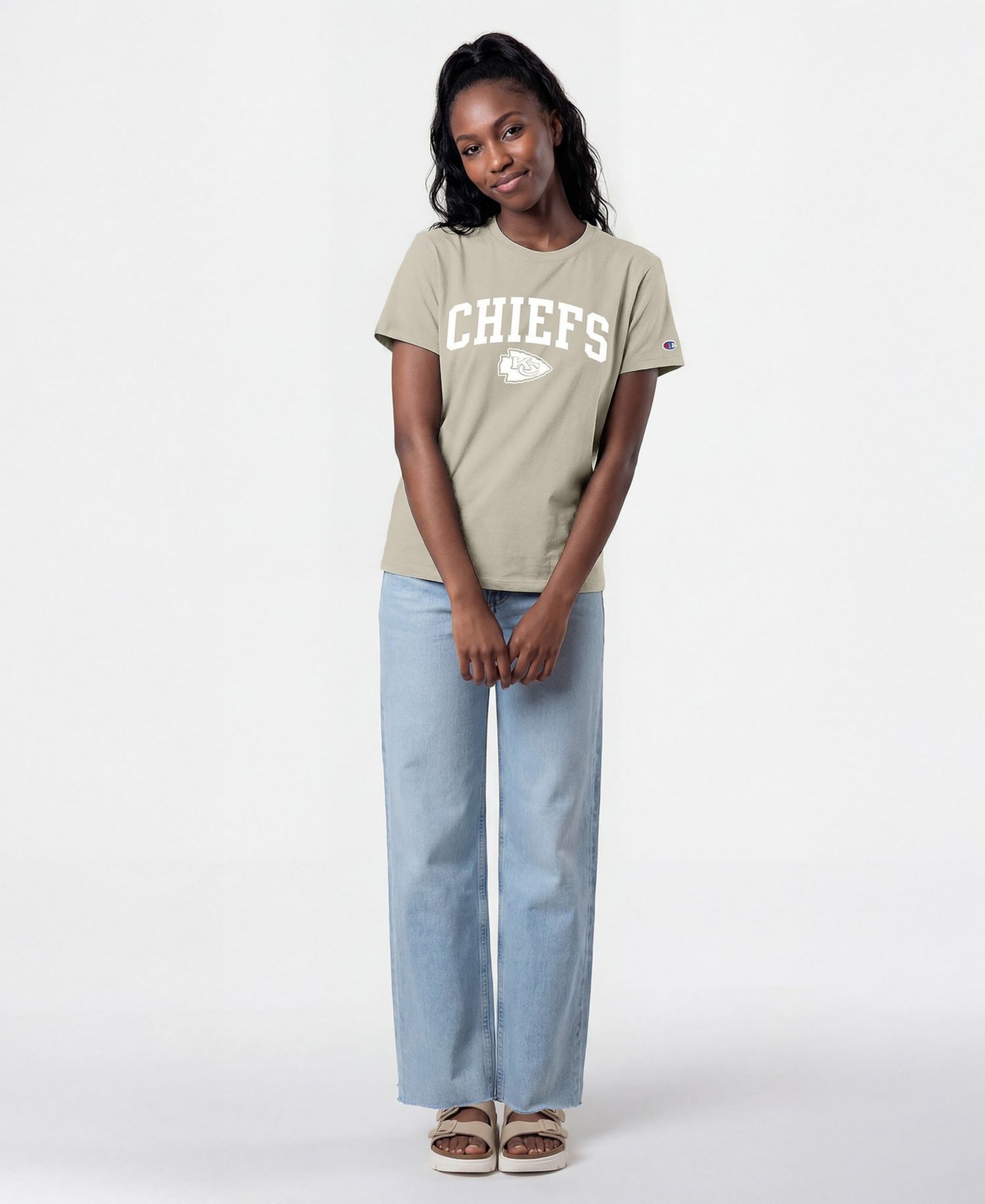 Women's Cocoa Butter Kansas City Chiefs Screen-Print T-Shirt