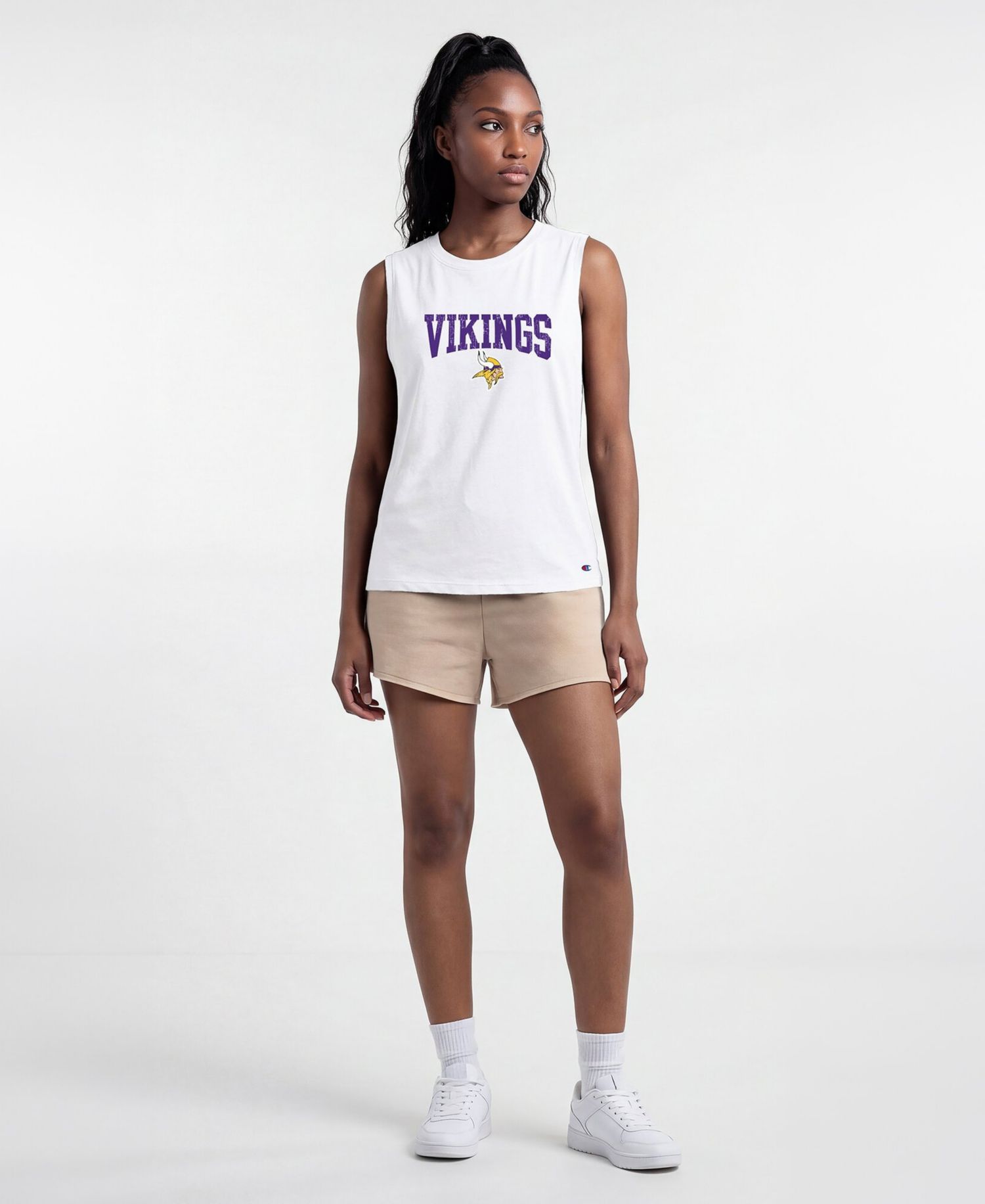 Women's Minnesota Vikings Muscle Tank Crewneck Tank Top