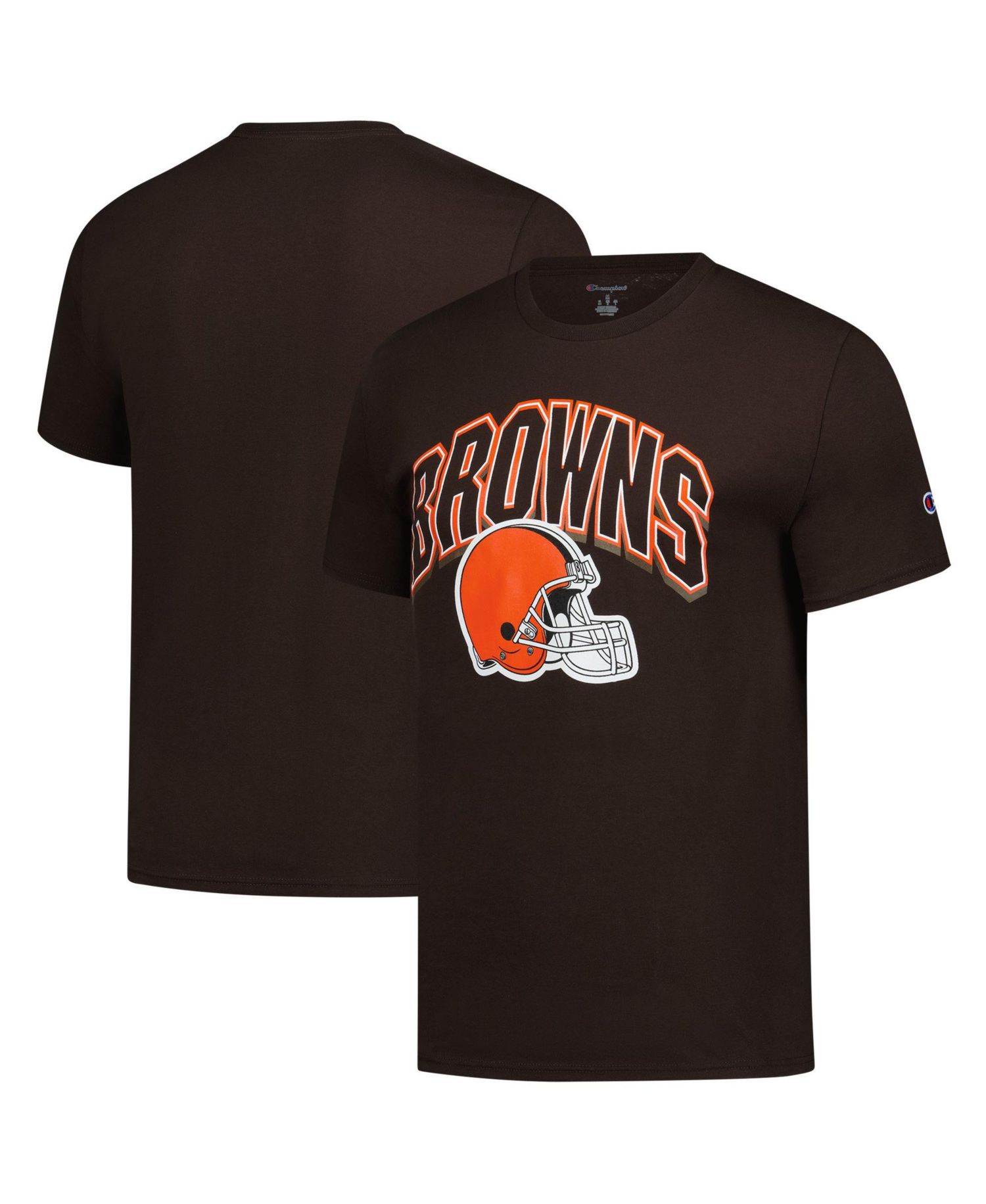 Men's Cleveland Browns Screen Print Relaxed-Fit T-Shirt