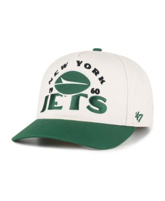 Men's Natural New York Jets Arcitext Hitch Adjustable Hat