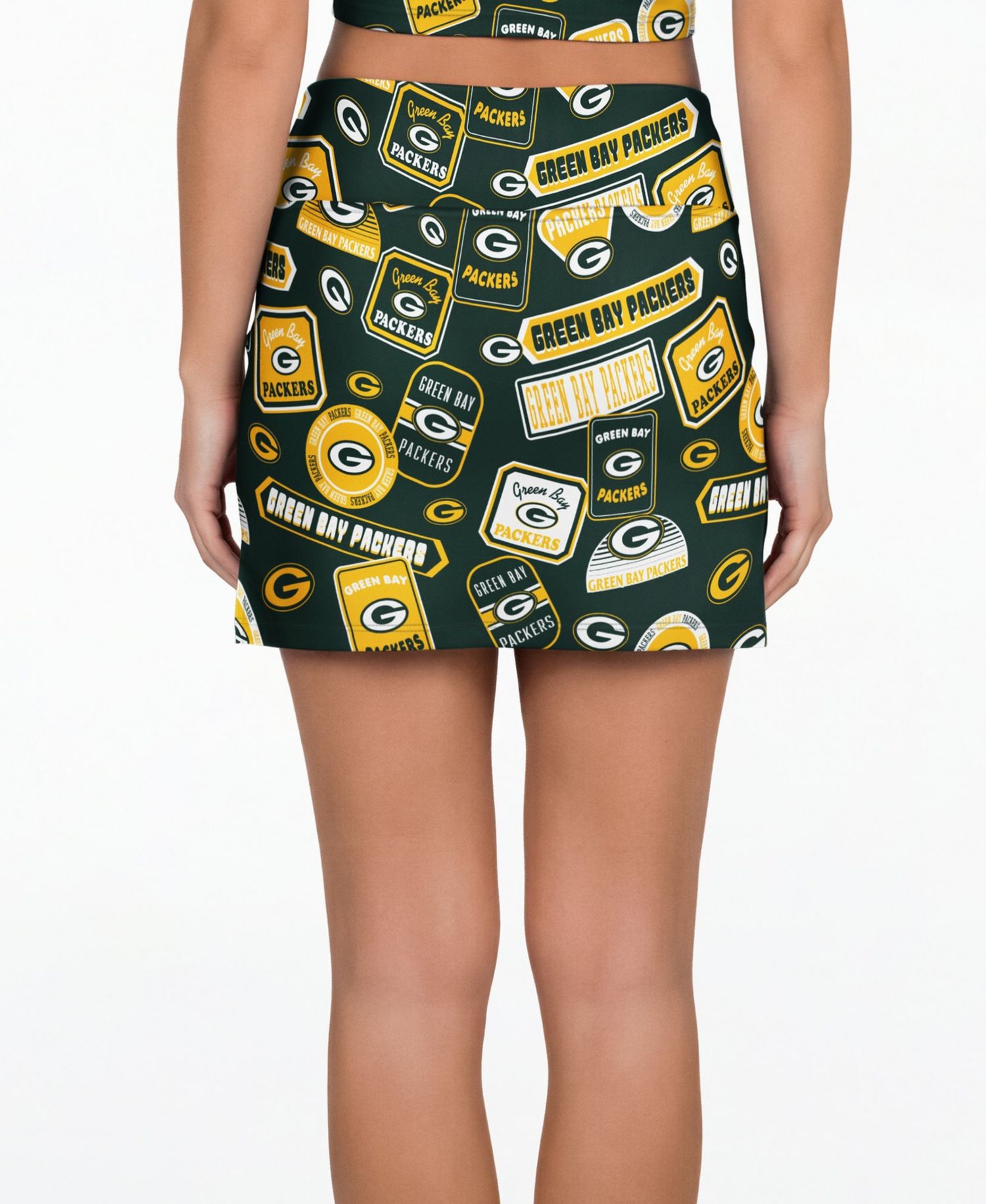 Women's Hunter Green Bay Packers Grady Sleep Skort