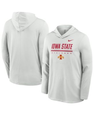 Men's Iowa State Cyclones 2026 Sideline Lightweight Long-Sleeve Hoodie