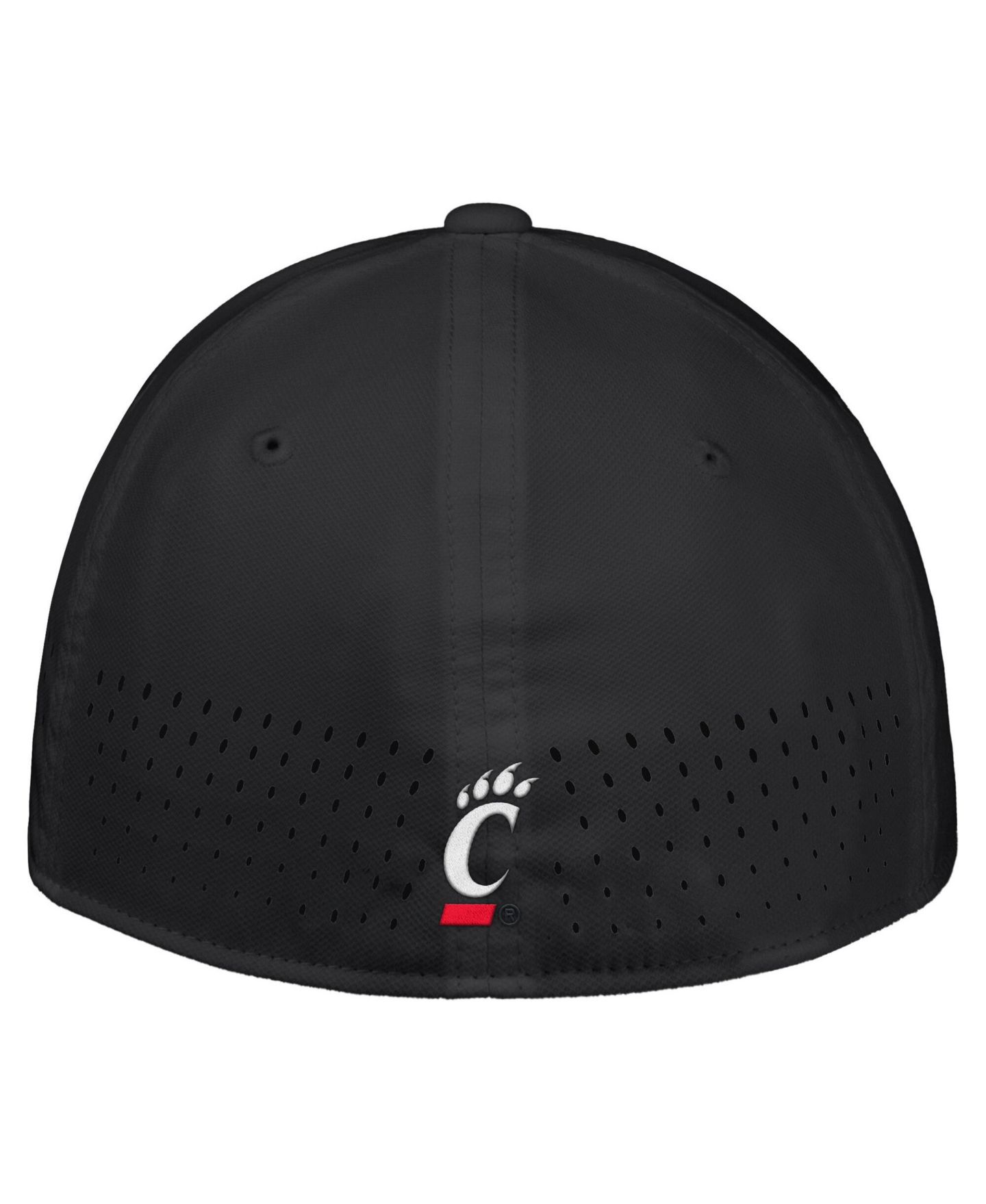 Мужской головной убор Nike Cincinnati Bearcats AeroBill Swoosh Flex Stretch-Fit Curved-Bill Hat — фото 2