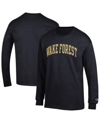 Men's Wake Forest Demon Deacons Basic Arch Long-Sleeve T-Shirt