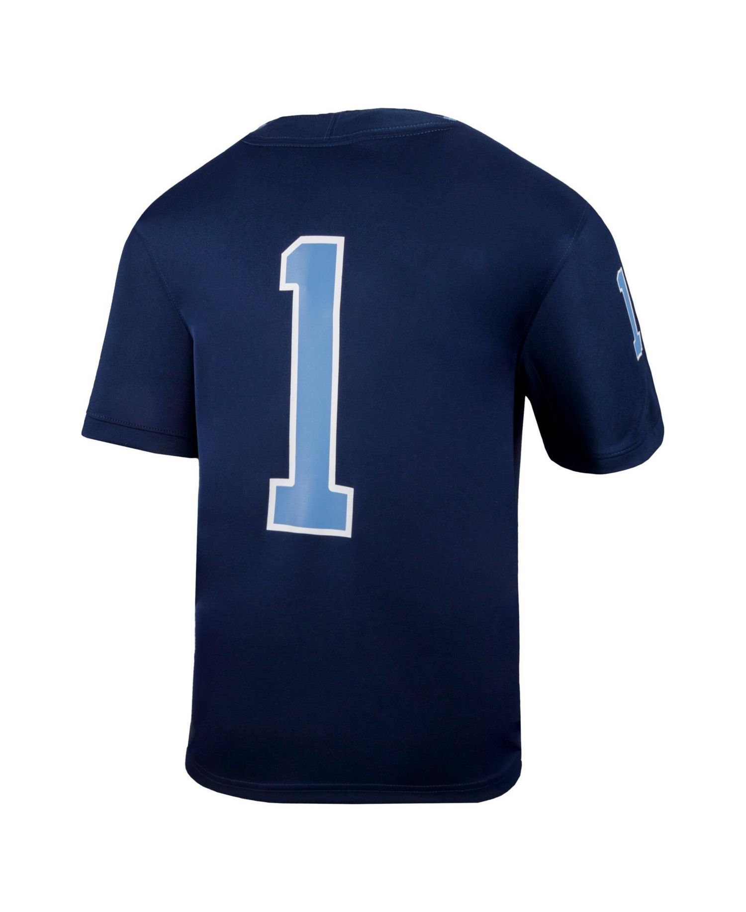Boys' and Girls' 4-20 North Carolina Tar Heels 1 Alternate V-Neck Short-Sleeve Football Game Jersey