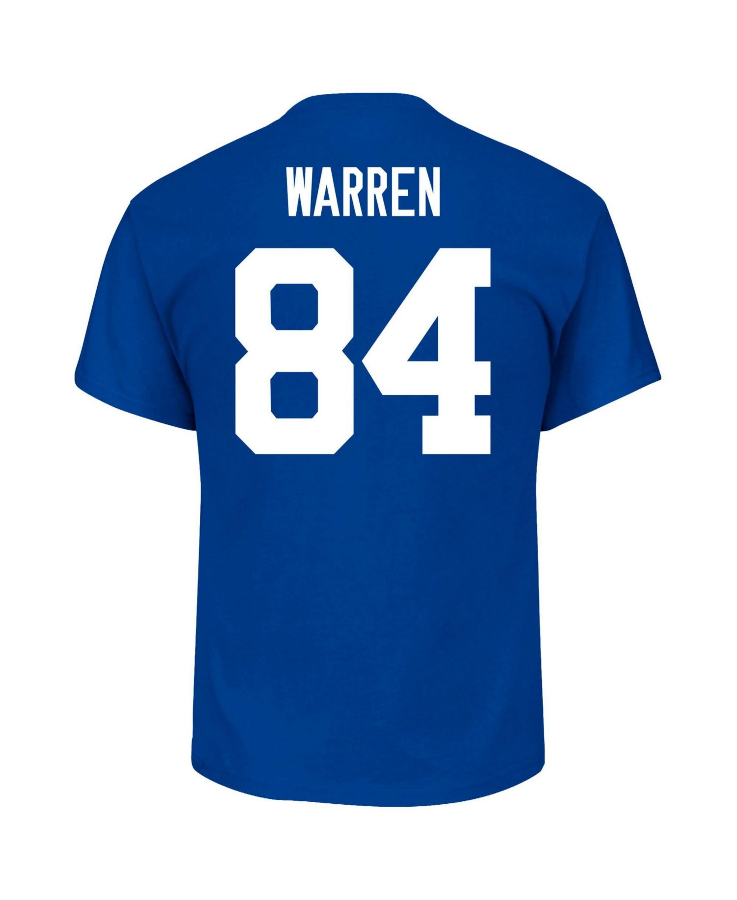 Men's Big & Tall Tyler Warren 84 Indianapolis Colts Screen-Printed T-Shirt