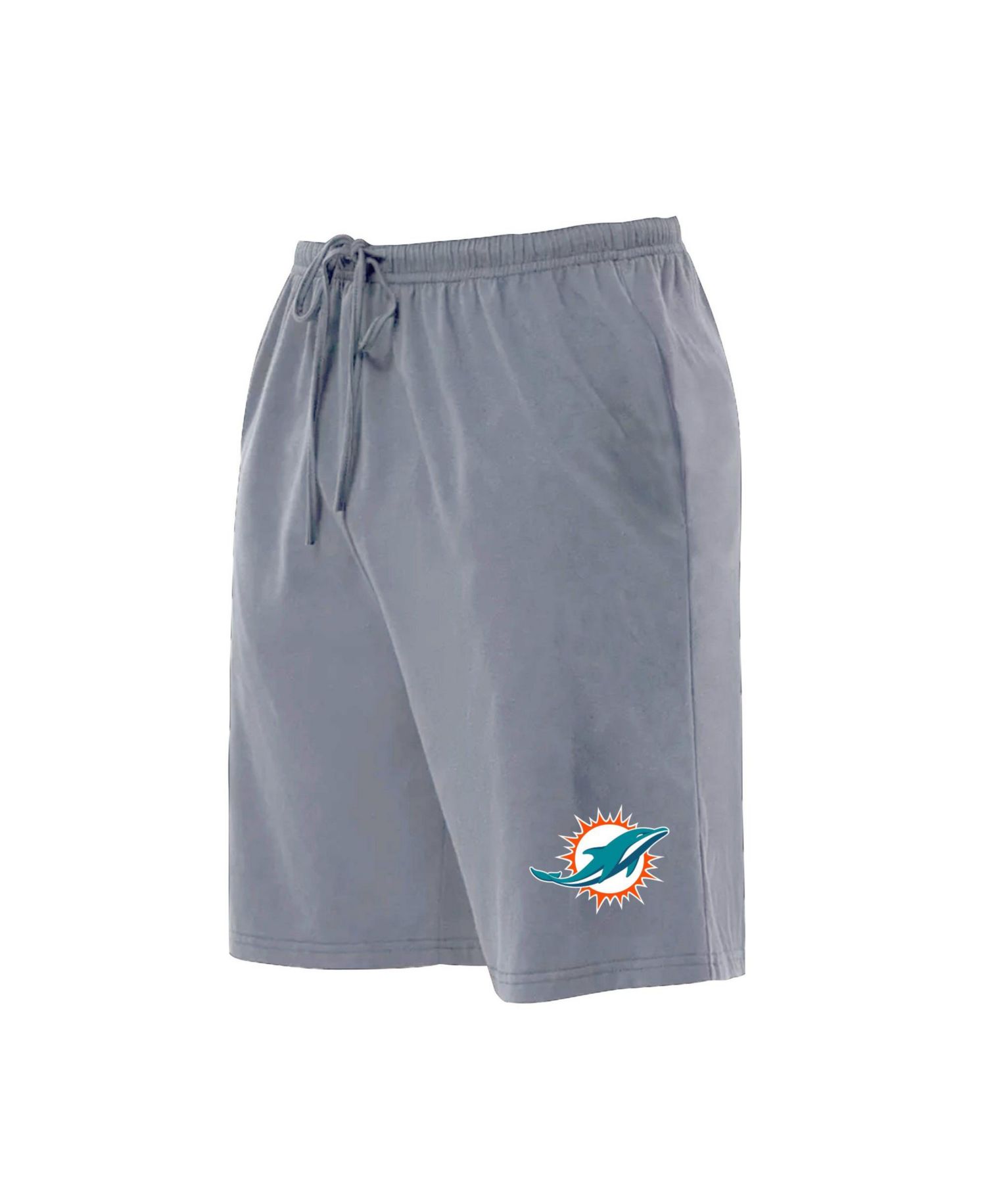 Men's Big & Tall Miami Dolphins Lounge Fleece Shorts, 12" Inseam