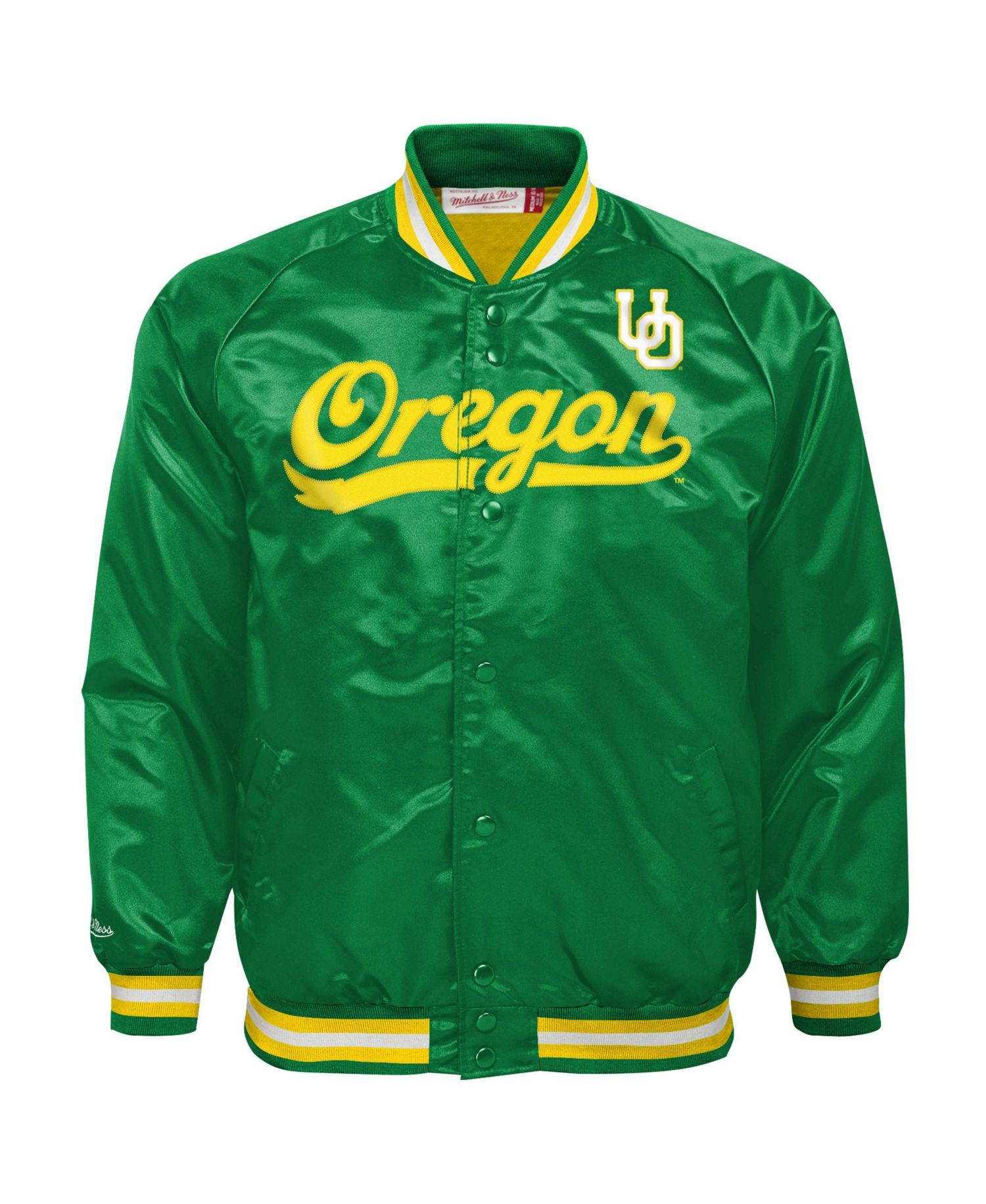Boys' and Girls' 4-16 Oregon Ducks Raglan-Sleeve Lightweight Jacket