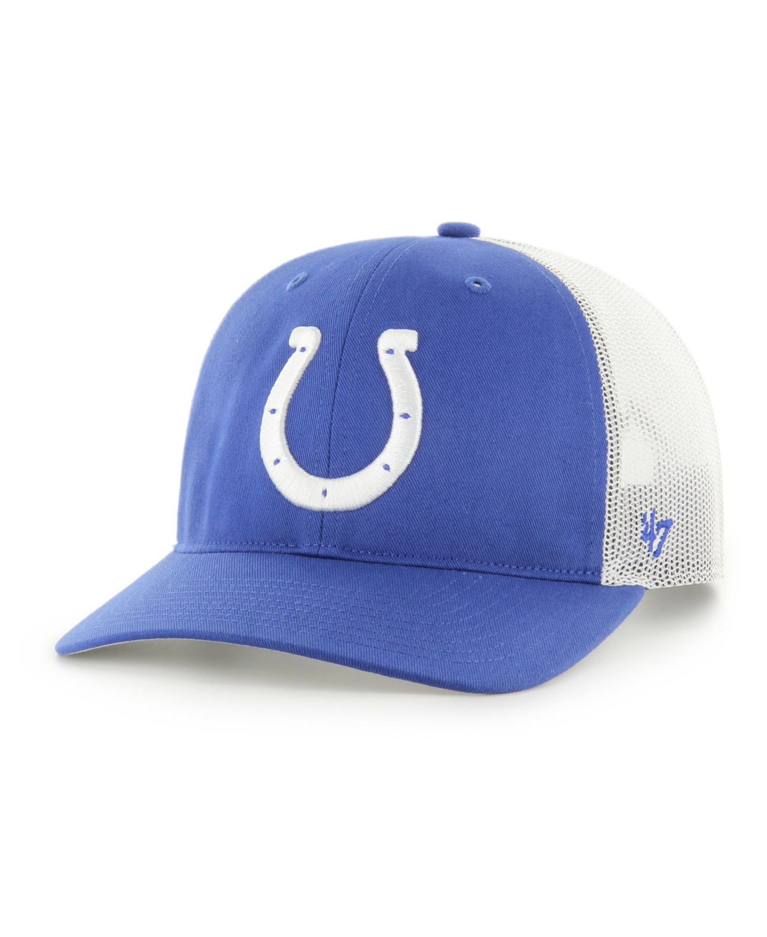 Big Boys and Girls Indianapolis Colts Structured Cotton Twill Trucker Hat