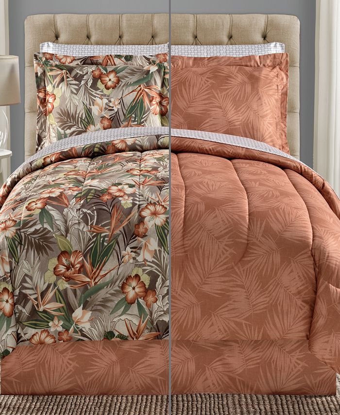 Fairfield Square Collection Kona 8Pc. Reversible Queen Bedding