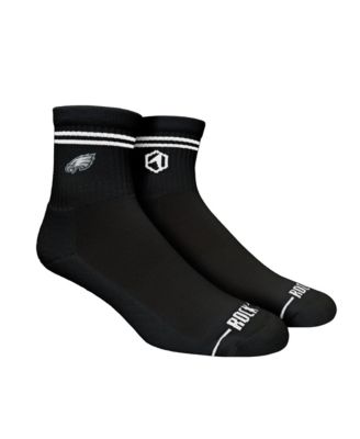 Men's and Women's Philadelphia Eagles Stripe Quarter Socks