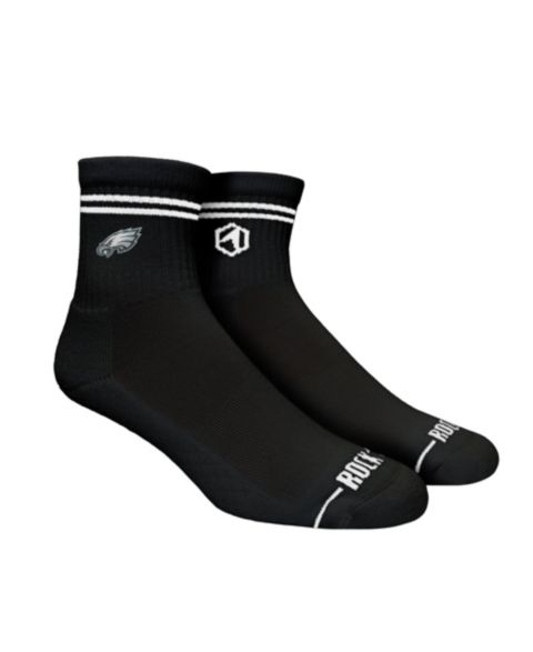 Rock Em Socks Носки Philadelphia Eagles, укороченные, в полоску — Rock Em