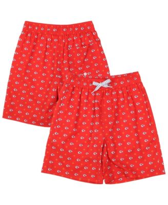 Boys' 4-20 and Girls' 4-16 Kansas City Chiefs Fleur Four-Way-Stretch Swim Trunks
